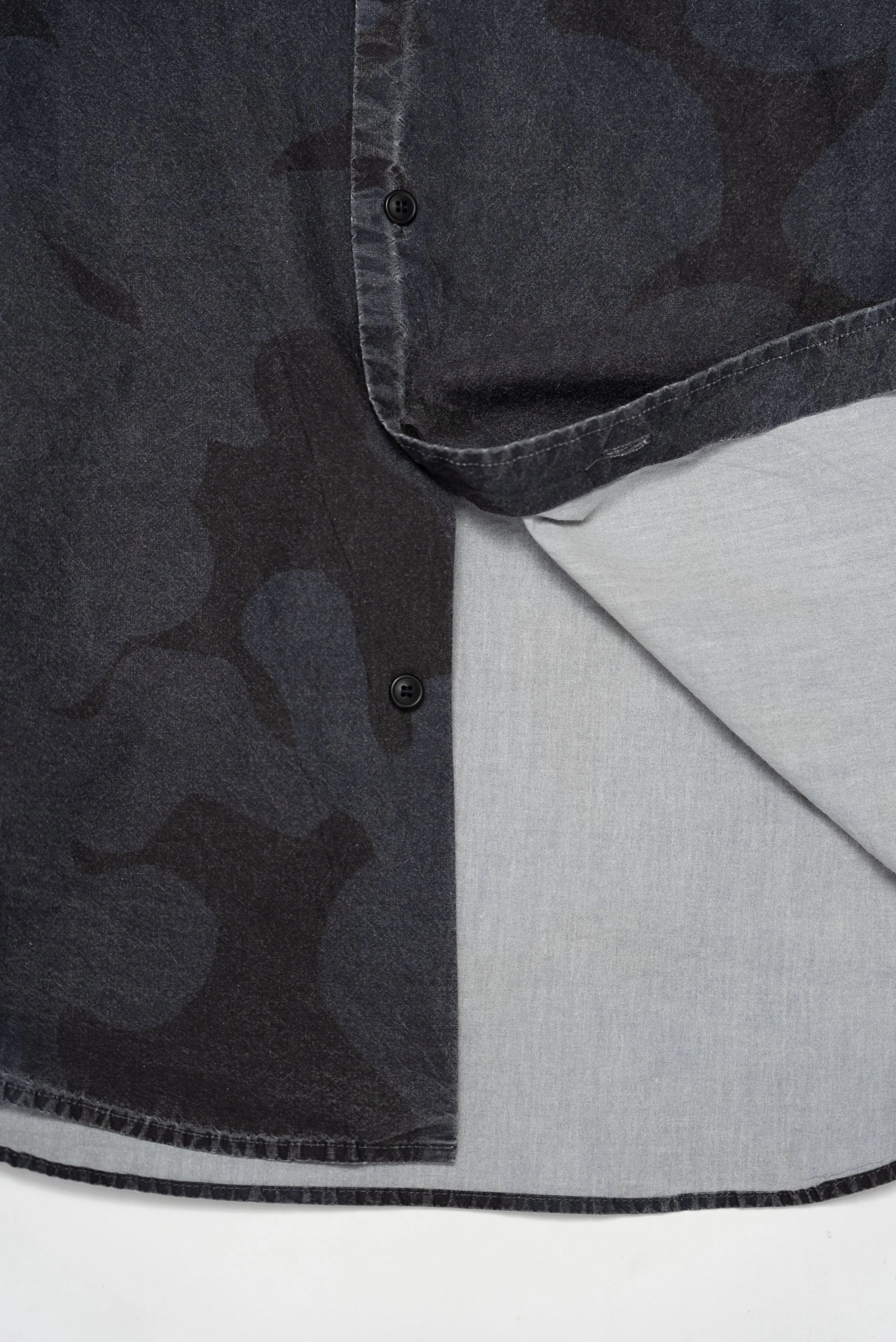 -SALE- MAO COLLAR FELIX SHIRT CAMO