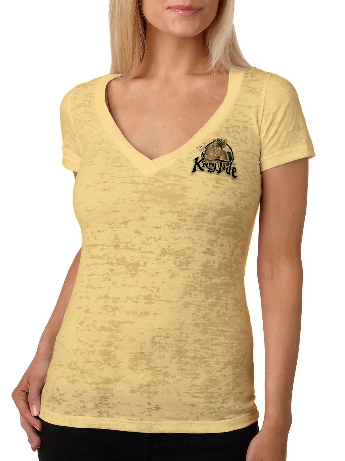 Amelia - Fernandina, FL / King Tide Classic V Neck Burnout