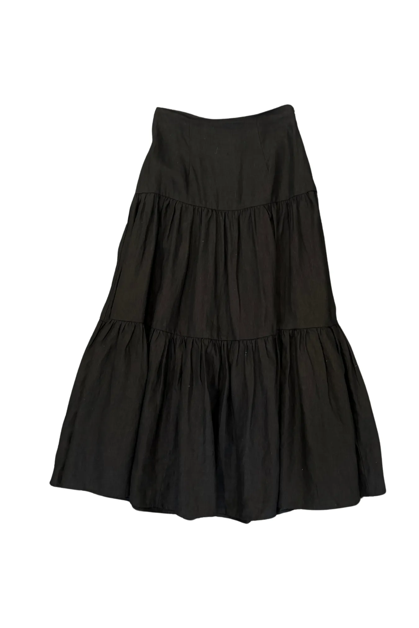 Among the Brave tiered linen maxi skirt, 6