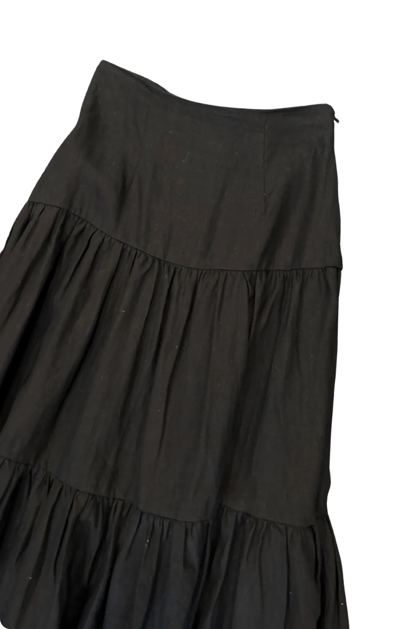 Among the Brave tiered linen maxi skirt, 6