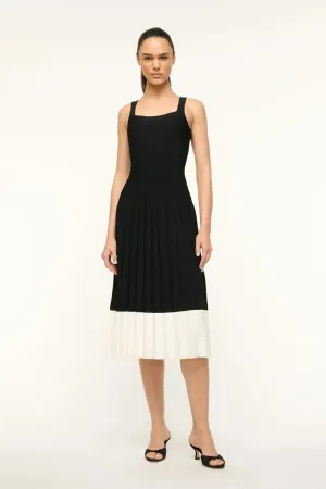 Ellison Dress - Black & Ivory