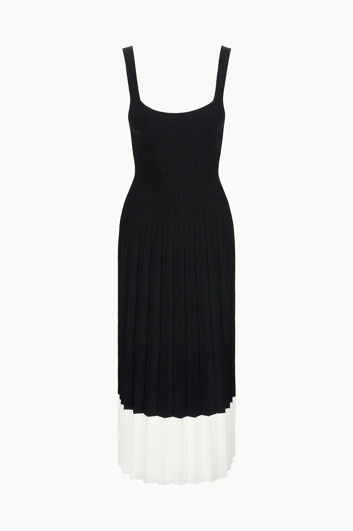 Ellison Dress - Black & Ivory