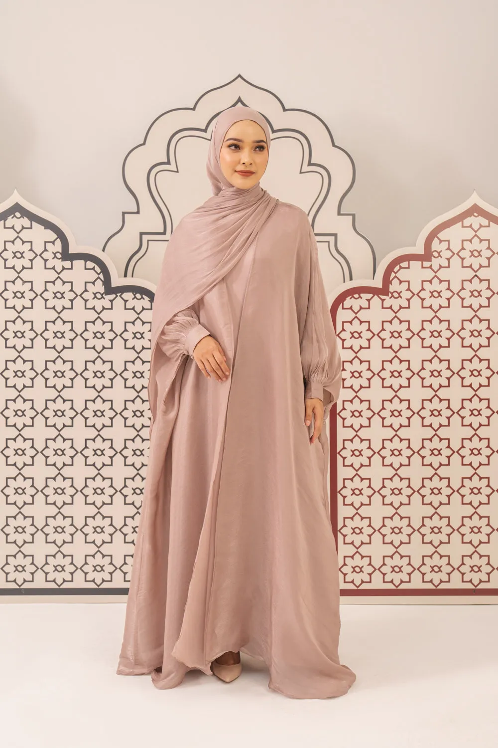 Fiona Dress Whisper Taupe