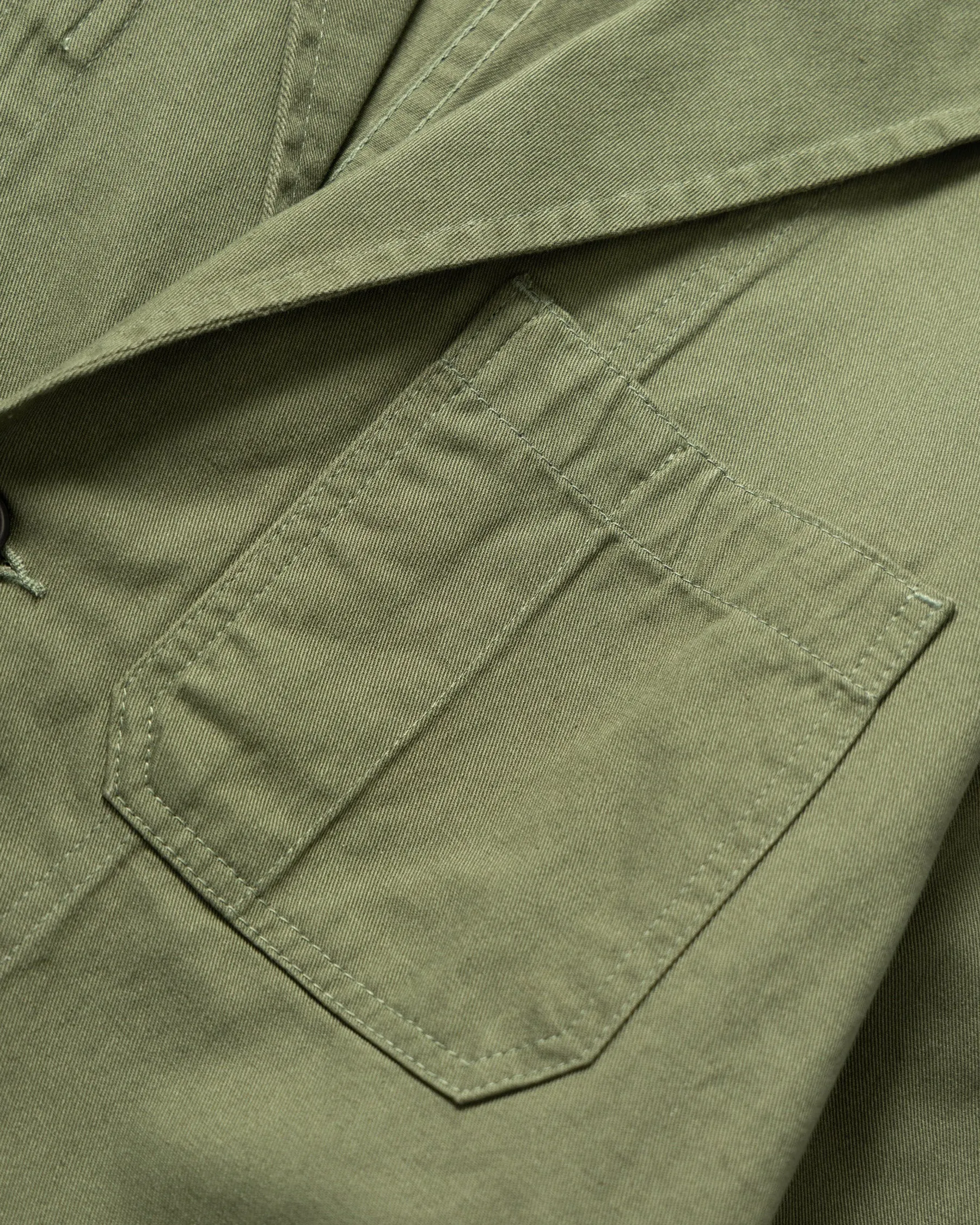 Service Works Drill Server Suit Jacket - Olive