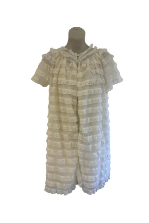 St Michael vintage bridal lace nighty set, S/M