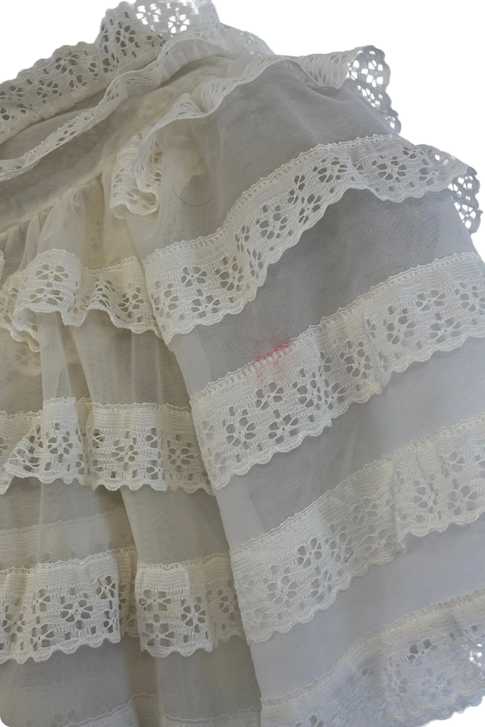 St Michael vintage bridal lace nighty set, S/M