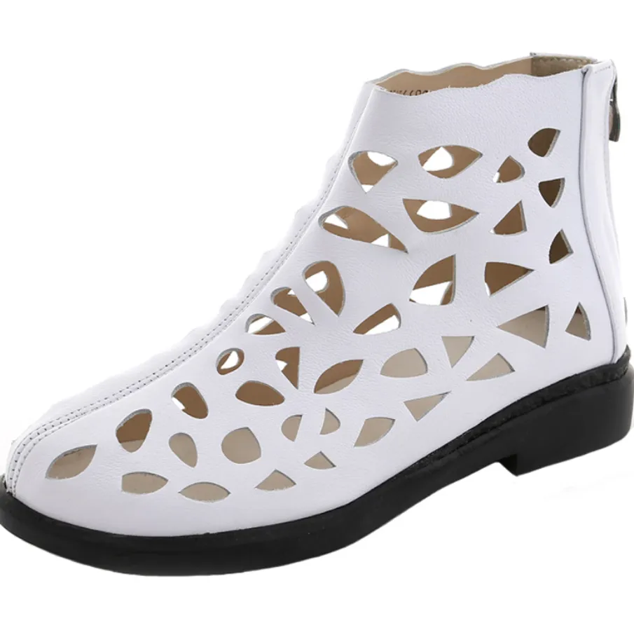 Women Leather Shoes, Summer Sandals/1001